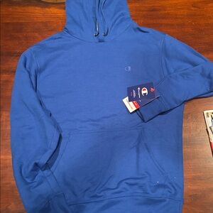 Champion Royal Blue Pullover Hoodie. NWT Blue Men’s Size S